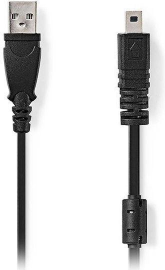 Nedis 2m USB 2.0 Cable A-Male to mini A-Male (CCGL60810BK20)