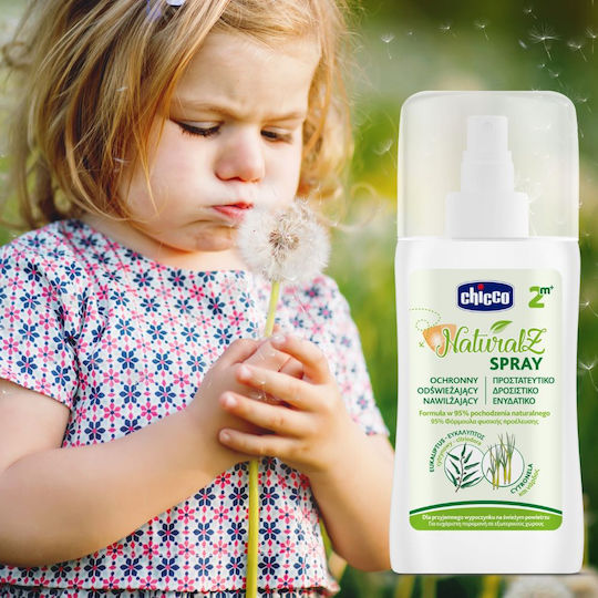 Chicco Naturalz Εντομοαπωθητικό Spray Κατάλληλο για Παιδιά 100ml