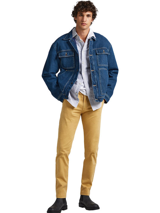 'charly' Pantaloni Chino Galben