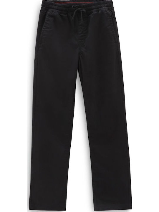 Pantaloni Chino din Material Textil pentru Copii Negru