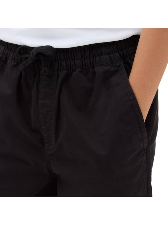 Pantaloni Chino din Material Textil pentru Copii Negru
