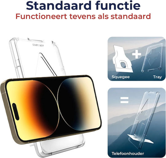 Rosso Full Face Tempered Glass (iPhone 15 Pro Max)