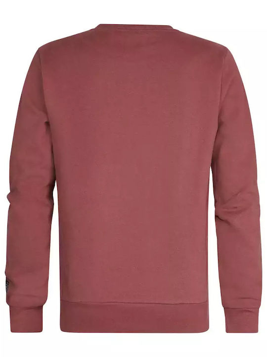 Petrol Industries Herren Sweatshirt Burgundisch