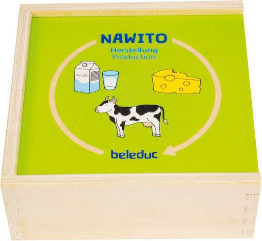 Ξύλινο Παιδικό Puzzle Nawito για 4+ Ετών 30pcs Beleduc