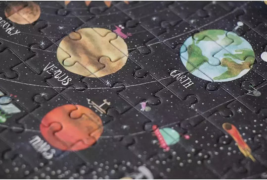 Παιδικό Puzzle Discover The Planets για 6+ Ετών 100pcs Londji