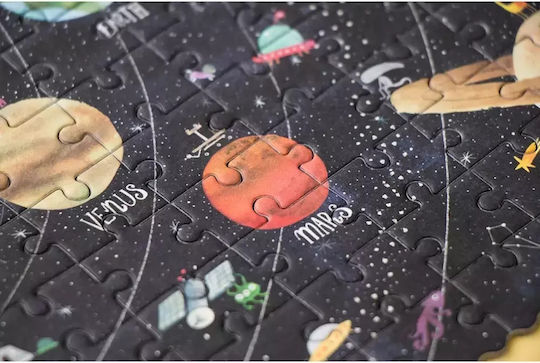 Παιδικό Puzzle Discover The Planets για 6+ Ετών 100pcs Londji