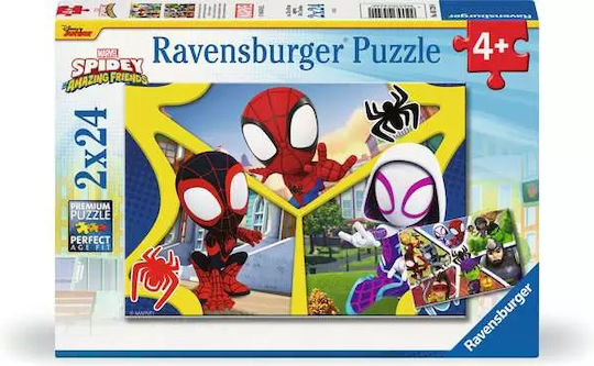 Детски Пъзел Spidey & Friends 48бр Ravensburger