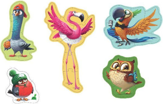 Kinderpuzzle Birds für 2+ Jahre alt+ Jahre 25pcs Cubika