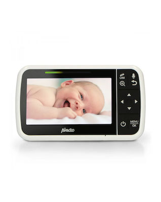 Alecto Baby Monitor with Camera & Screen 4,3" with Two-Way Audio & Lullabies