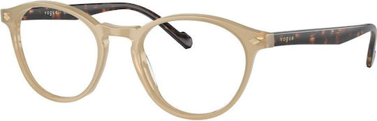 Vogue Plastic Rame Ochelari Bej VO5326 W900