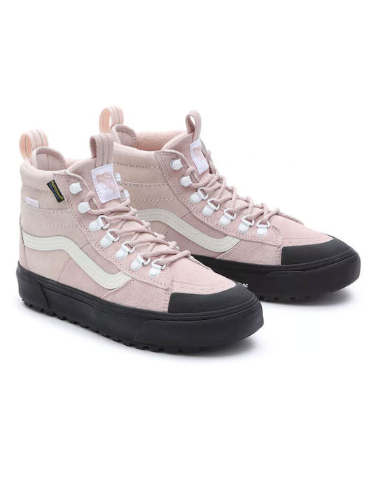 Vans Sk8-Hi Dr Mte-2 Γυναικεία Flatforms Μποτάκια Ροζ