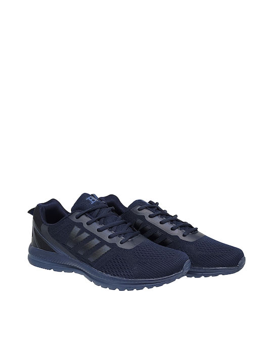 Barcode Sneakers Navy Blue