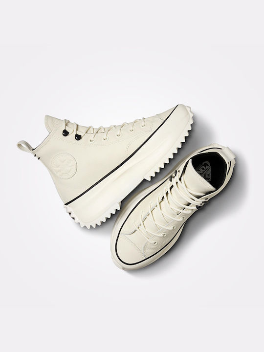 Run Star Hike Flatforms Boots Beige