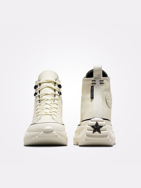 Run Star Hike Flatforms Boots Beige