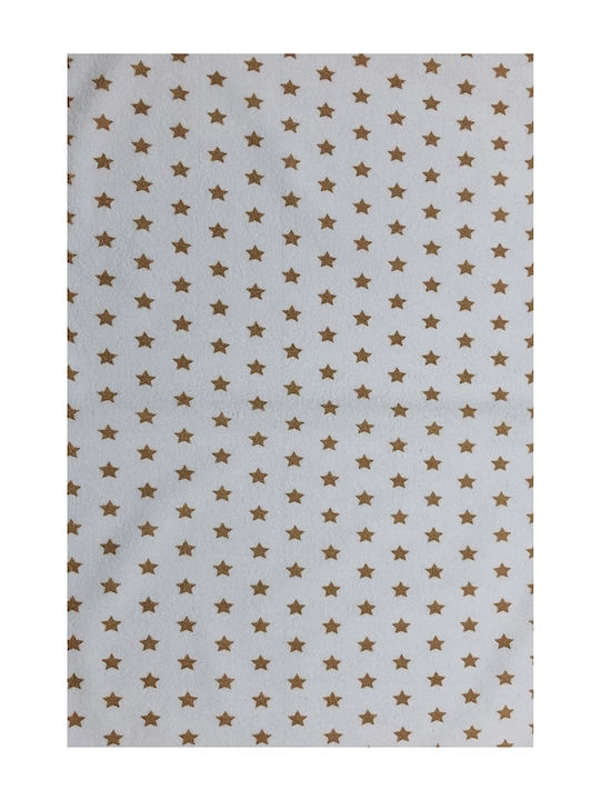 Ninetta Bebe Waterproof Burp Cloth Stars Beige 45x65cm 723