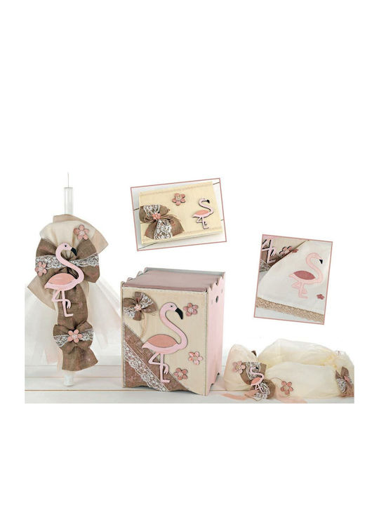 Bellissimo Set Botez Flamingo cu Temă Animale