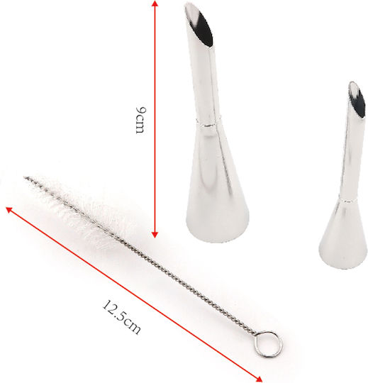 Tpster Set Pungi De Patiserie Metalic 31874