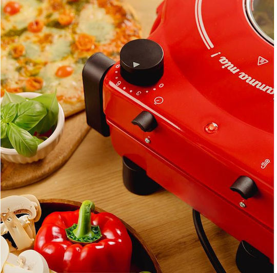 Cecotec Fun Pizza & Co Mamma Mia Pizzabäcker 1200W Rot