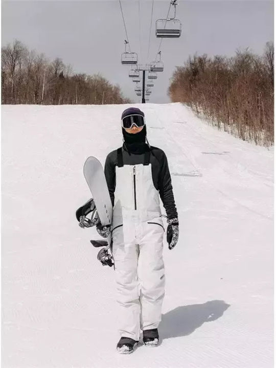 Burton Reserve Gore-tex 20554104101 Ανδρική Σαλοπέτα Σκι & Snowboard Λευκή