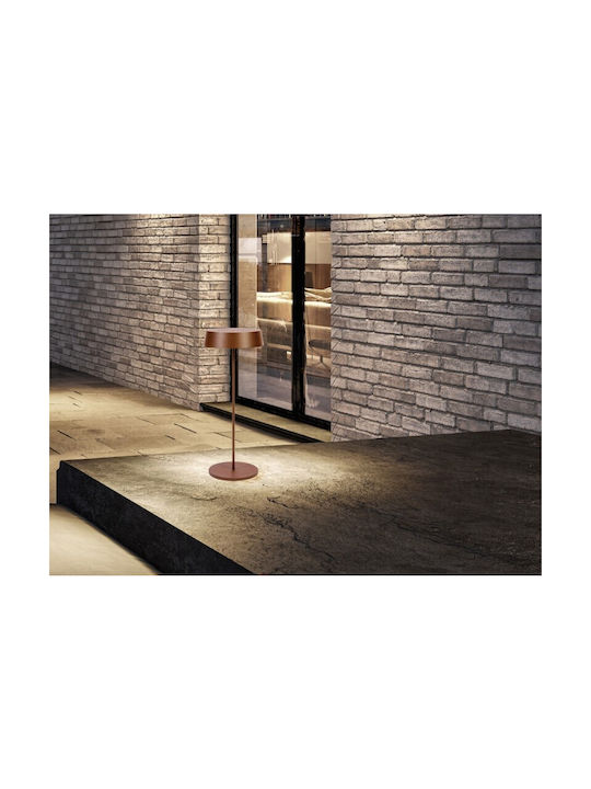 VK Lighting Outdoor Floor Lamp LED for Exterior Space 2.2W with Warm White Light IP54 White