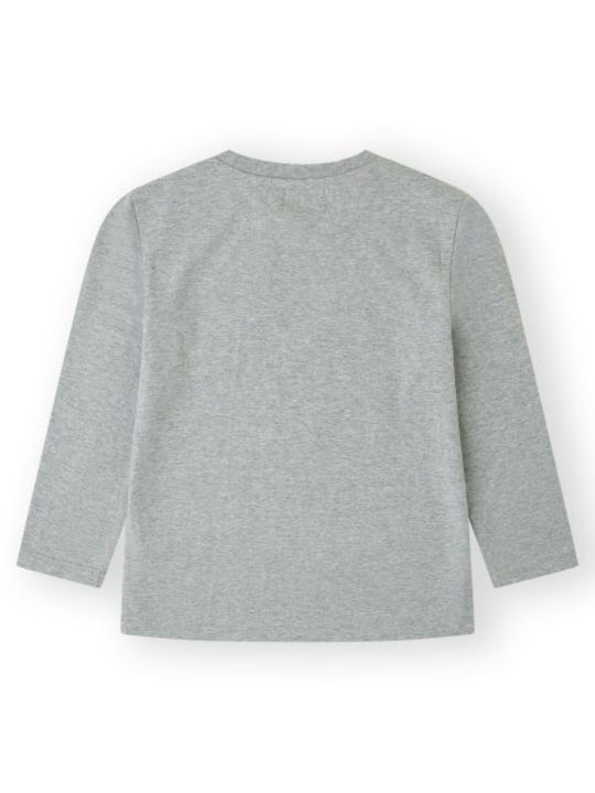 Canada House Kids Blouse Long Sleeve Gray