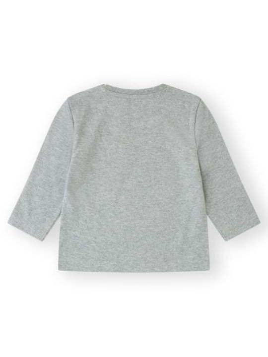 Canada House Kids Blouse Long Sleeve Gray