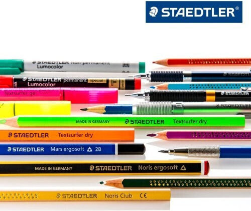 Staedtler Noris 340 Waschbare Zeichenmarker 3mm Dicke Set 12Stück