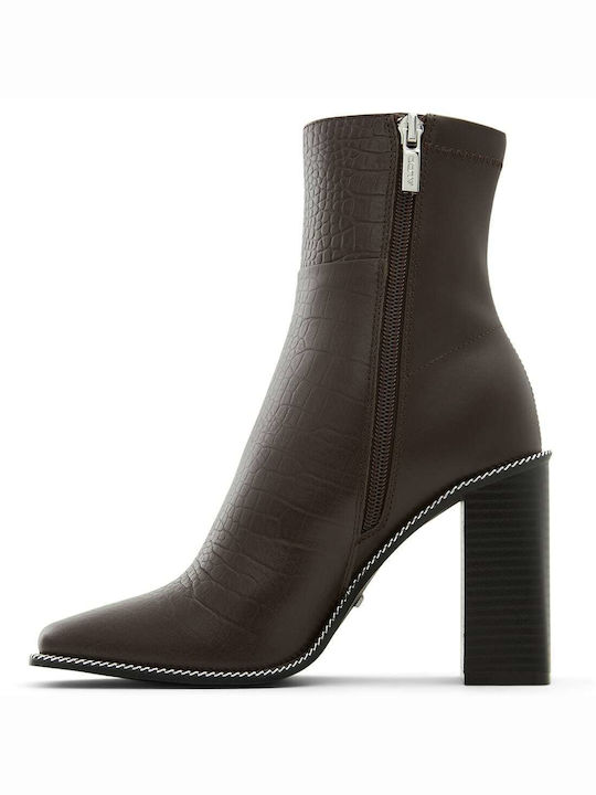 Liiam Leder Damen Stiefeletten Braun