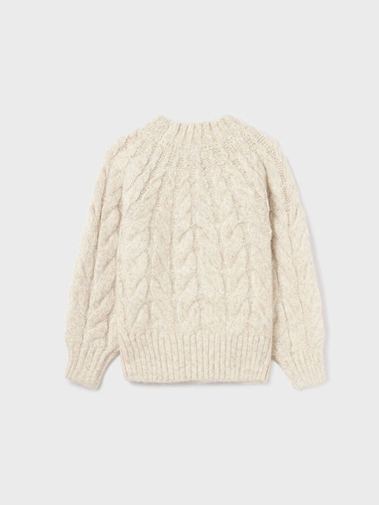 Mayoral Kids Sweater Long Sleeve Beige