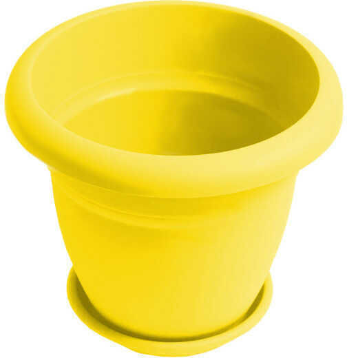 Micplast Γλάστρα Πλαστική Κίτρινη Micplast Γλάστρα Πλαστική Κίτρινη