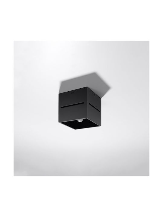Sollux Einzel Spot mit Fassung G9 in Schwarz Farbe