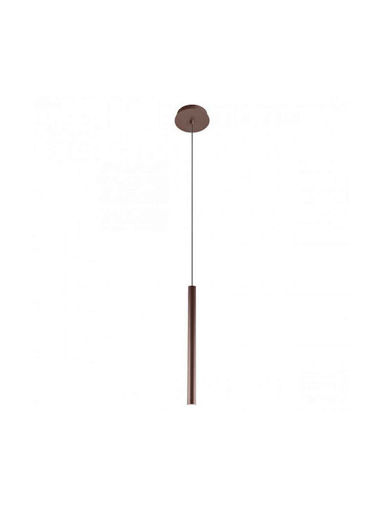 Redo Group Kanji Pendant Light LED with Warm White Light Brown