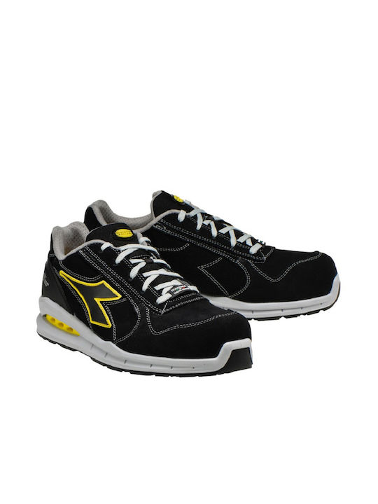 Utility Diadora Run Airbox Matrix Αδιάβροχο Παπούτσι Ασφαλείας Μαύρο S3 με Πιστοποίηση P,SRC
