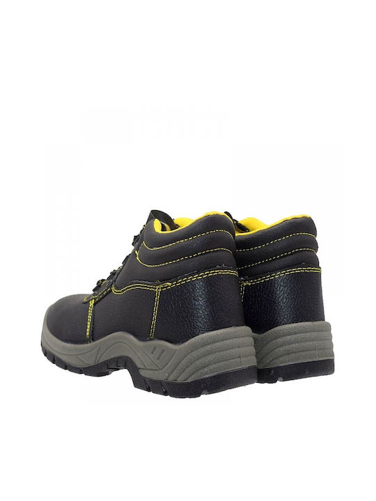 Axon Waterproof Boots Safety Black S3