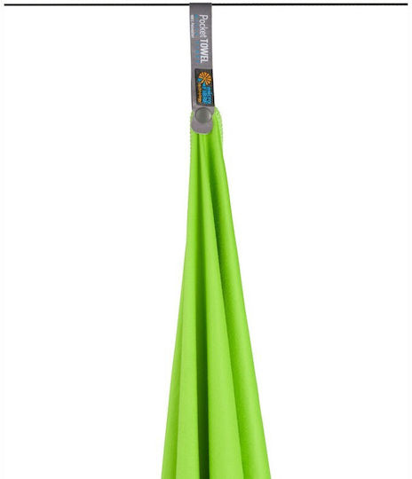 Sea to Summit Pocket XLarge Mikrofasertuch Körper mit Etui Lime 150x75cm