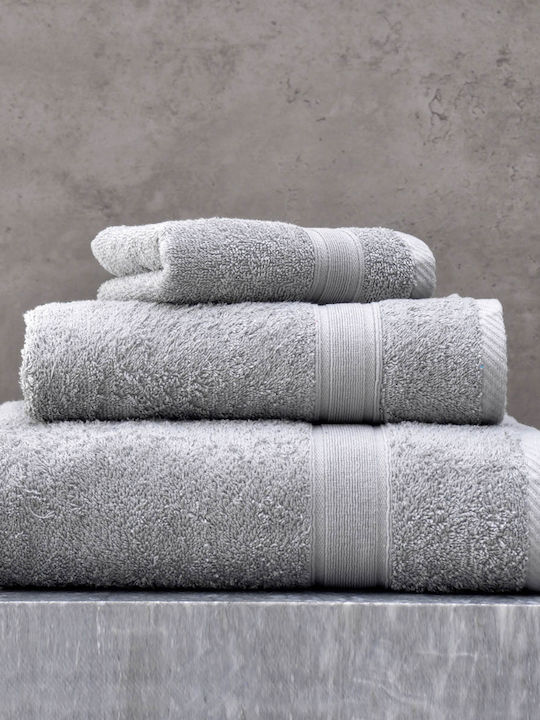 Rythmos Hand Towel Ilussion 30x50cm Grey-green Weight 480gr/m²