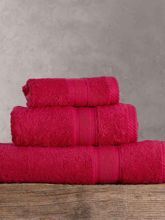 Rythmos Bath Towel Set 3pcs Ilussion Grey-green Weight 480gr/m²