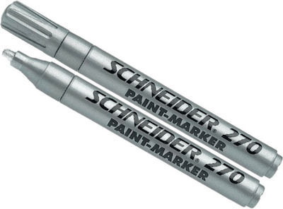 Schneider Maxx 270 Marker Permanent 3mm Argint