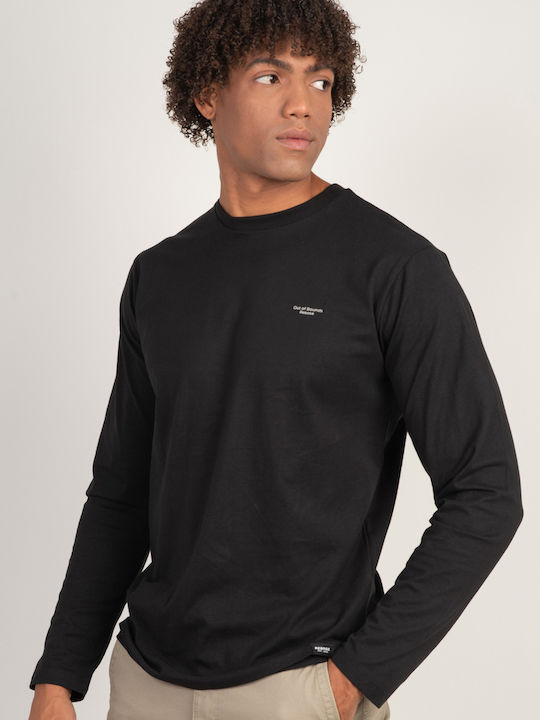 Rebase Men's Long Sleeve Blouse Black