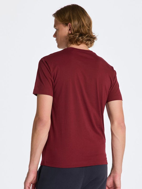 Gant Herren T-Shirt Kurzarm Rot
