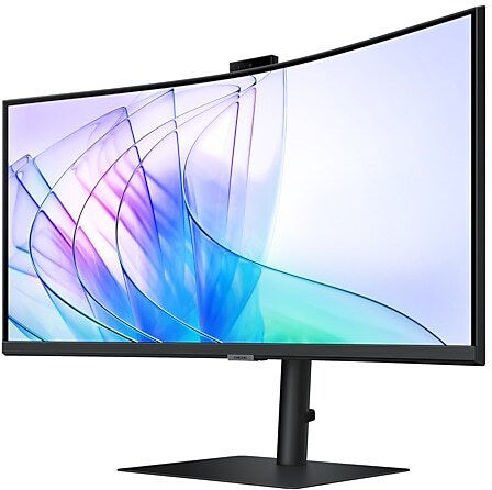 Samsung ViewFinity S65VC Ultrawide VA HDR Curved Monitor 34" QHD 3440x1440 με Χρόνο Απόκρισης 5ms GTG