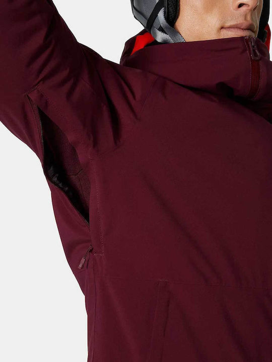 Helly Hansen Powderface 65750-658 Ανδρικό Μπουφάν για Σκι & Snowboard Κόκκινο