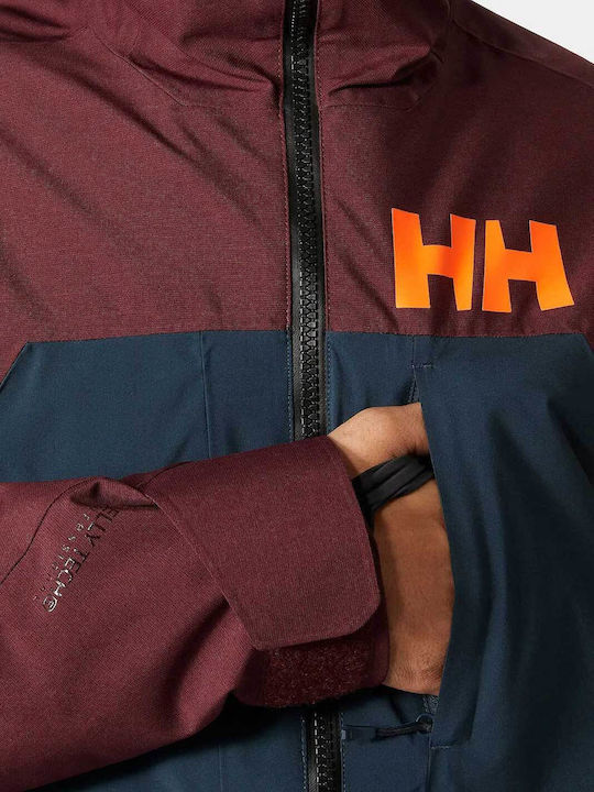 Helly Hansen 65787-574 Ανδρικό Μπουφάν για Σκι & Snowboard Πολύχρωμο
