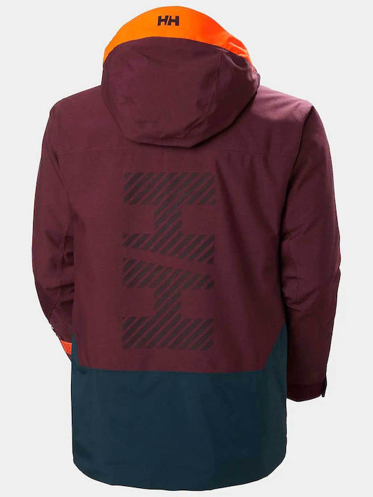 Helly Hansen 65787-574 Ανδρικό Μπουφάν για Σκι & Snowboard Πολύχρωμο