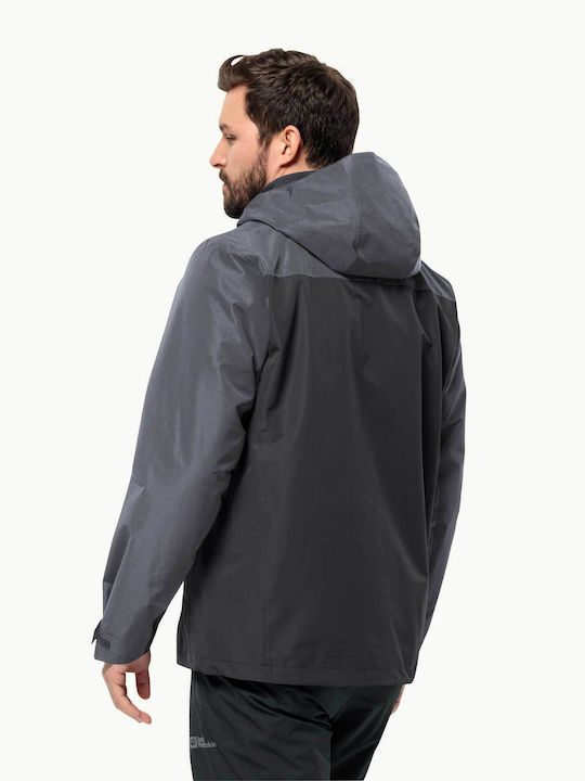 Jack Wolfskin Taubenberg 3 in 1 Jacket Black