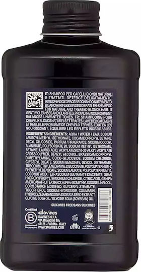 Davines Heart Glass Silkening Shampoos Hydration & Smoothing for All Hair Types 250ml