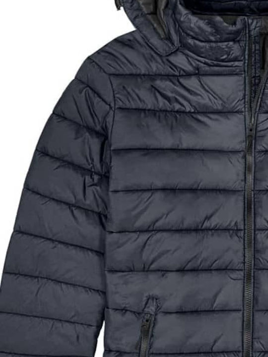 Χειμωνιάτικο Μπουφάν Puffer Μπλε