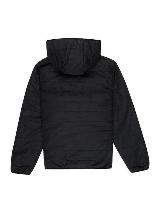 Зимно Мъжко Яке Puffer Водоустойчиво Черно