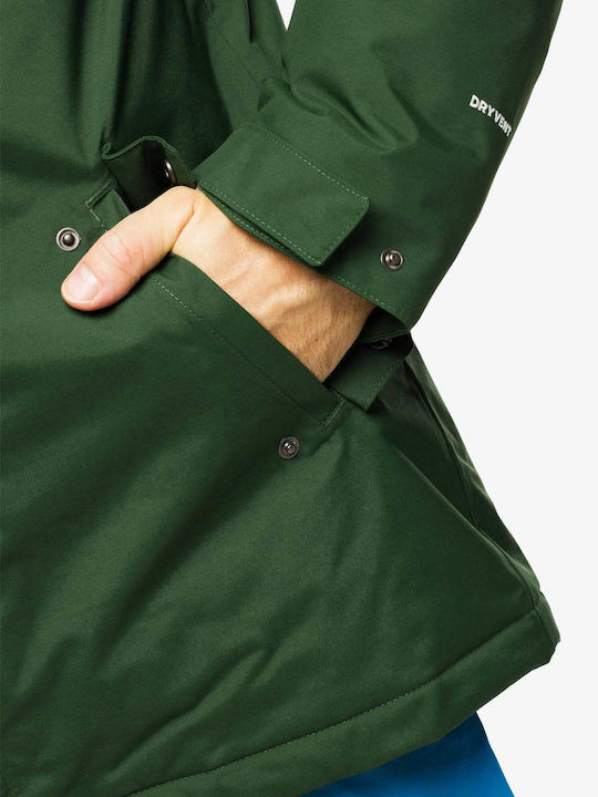 Zaneck Winter Jacket Parka Waterproof and Windproof Green