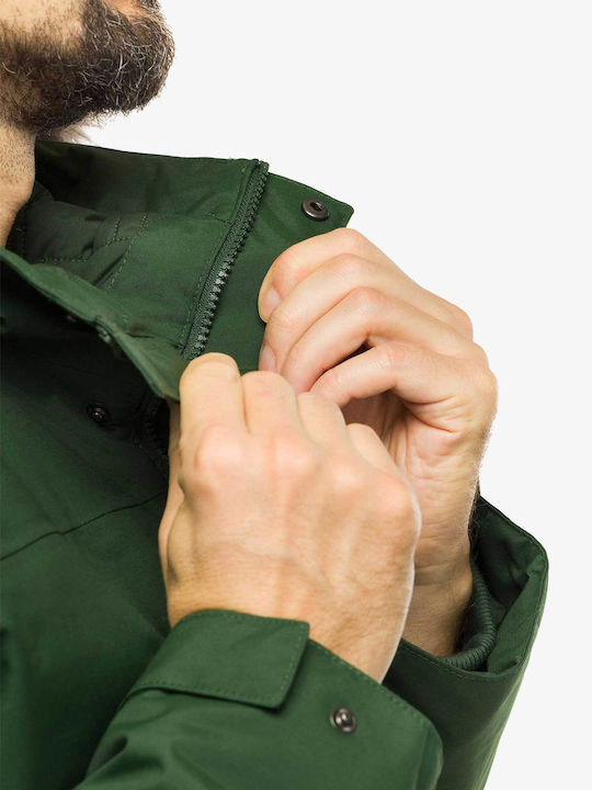 Zaneck Winter Jacket Parka Waterproof and Windproof Green